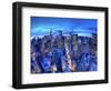 Chrysler Building and Midtown Manhattan Skyline, New York City, USA-Jon Arnold-Framed Photographic Print