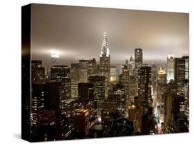 Chrysler Building and Midtown Manhattan Skyline, New York City, USA-Jon Arnold-Stretched Canvas