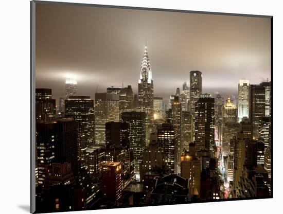 Chrysler Building and Midtown Manhattan Skyline, New York City, USA-Jon Arnold-Mounted Photographic Print