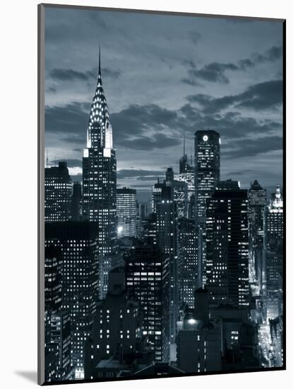 Chrysler Building and Midtown Manhattan Skyline, New York City, USA-Jon Arnold-Mounted Photographic Print