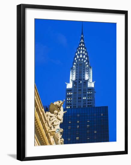 Chrysler Building at Grand Central Station, Manhattan-Christian Kober-Framed Photographic Print