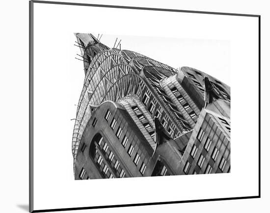 Chrysler Building Detail-Chris Bliss-Mounted Art Print