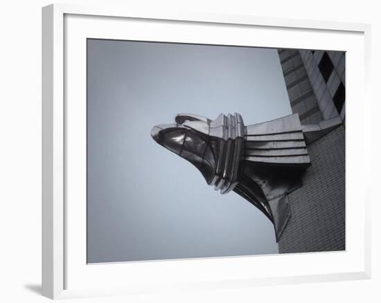 Chrysler Building Detail-NaxArt-Framed Art Print