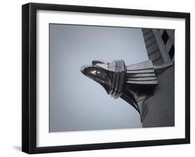 Chrysler Building Detail-NaxArt-Framed Art Print