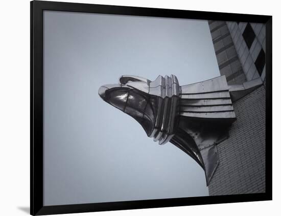 Chrysler Building Detail-NaxArt-Framed Art Print