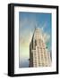 Chrysler Building Façade Spike-null-Framed Art Print