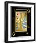 Chrysler Building Frame 3-Art Deco Designs-Framed Giclee Print