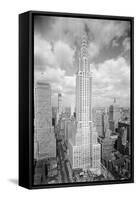 Chrysler Building in New York City-null-Framed Stretched Canvas