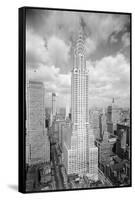 Chrysler Building in New York City-null-Framed Stretched Canvas