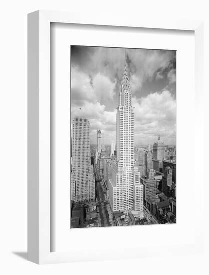 Chrysler Building in New York City-null-Framed Photographic Print