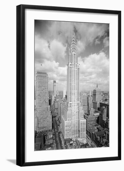 Chrysler Building in New York City-null-Framed Photographic Print