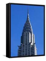 Chrysler Building, Manhattan, New York City, New York, USA-Amanda Hall-Framed Stretched Canvas