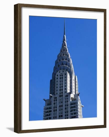 Chrysler Building, Manhattan, New York City, New York, USA-Amanda Hall-Framed Photographic Print