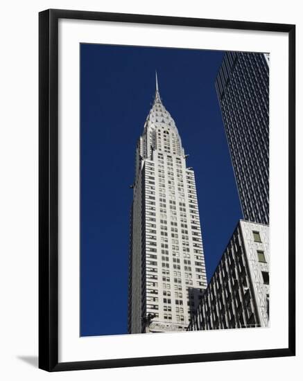 Chrysler Building, Manhattan, New York City, New York, USA-Amanda Hall-Framed Photographic Print