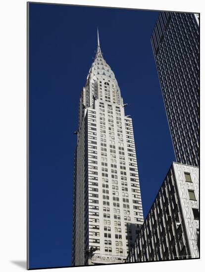 Chrysler Building, Manhattan, New York City, New York, USA-Amanda Hall-Mounted Photographic Print