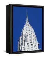 Chrysler Building, Manhattan, New York City, New York, USA-Amanda Hall-Framed Stretched Canvas