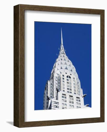 Chrysler Building, Manhattan, New York City, New York, USA-Amanda Hall-Framed Photographic Print