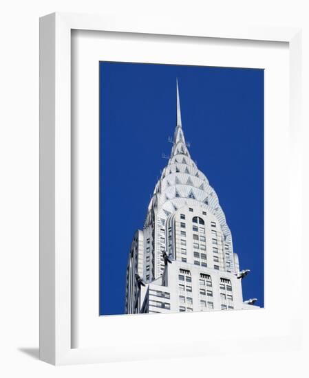 Chrysler Building, Manhattan, New York City, New York, USA-Amanda Hall-Framed Photographic Print