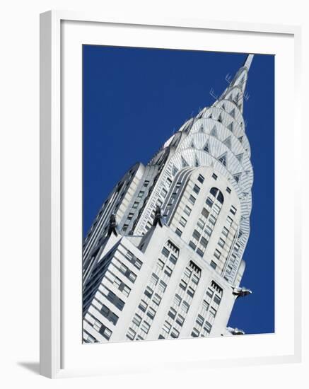 Chrysler Building, Manhattan, New York City, New York, USA-Amanda Hall-Framed Photographic Print