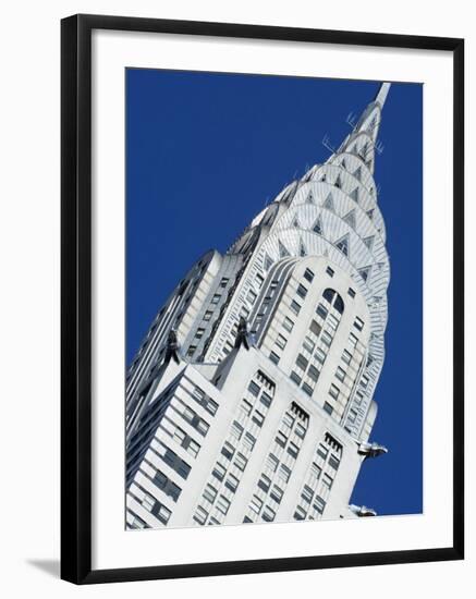 Chrysler Building, Manhattan, New York City, New York, USA-Amanda Hall-Framed Photographic Print