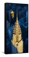 Chrysler Building, Manhattan, New York City, New York, USA-Jon Arnold-Framed Stretched Canvas