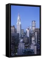 Chrysler Building, Manhattan, New York City, New York, USA-Jon Arnold-Framed Stretched Canvas