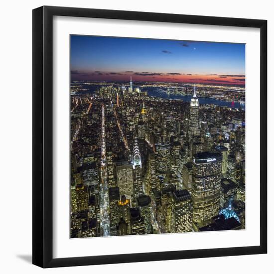 Chrysler Building, Manhattan, New York City, New York, USA-Jon Arnold-Framed Photographic Print