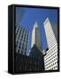 Chrysler Building, Manhattan, New York City, United States of America, North America-Hans Peter Merten-Framed Stretched Canvas