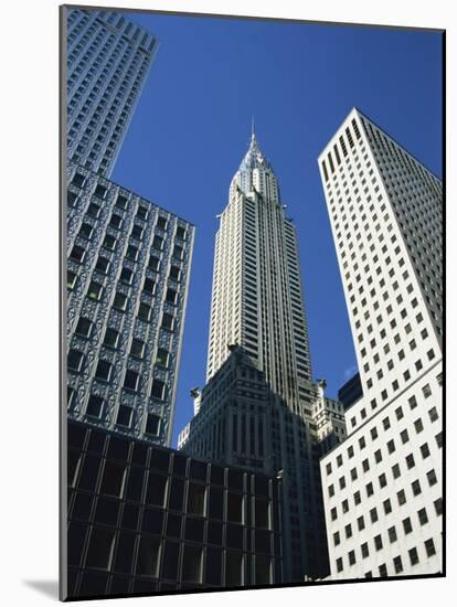 Chrysler Building, Manhattan, New York City, United States of America, North America-Hans Peter Merten-Mounted Photographic Print