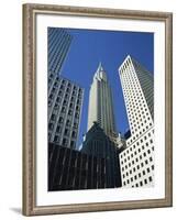 Chrysler Building, Manhattan, New York City, United States of America, North America-Hans Peter Merten-Framed Photographic Print