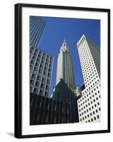 Chrysler Building, Manhattan, New York City, United States of America, North America-Hans Peter Merten-Framed Photographic Print