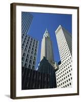 Chrysler Building, Manhattan, New York City, United States of America, North America-Hans Peter Merten-Framed Photographic Print