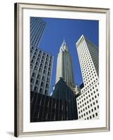 Chrysler Building, Manhattan, New York City, United States of America, North America-Hans Peter Merten-Framed Photographic Print