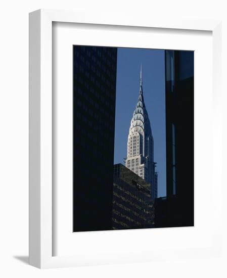 Chrysler Building, Manhattan, New York City, United States of America, North America-Woolfitt Adam-Framed Photographic Print