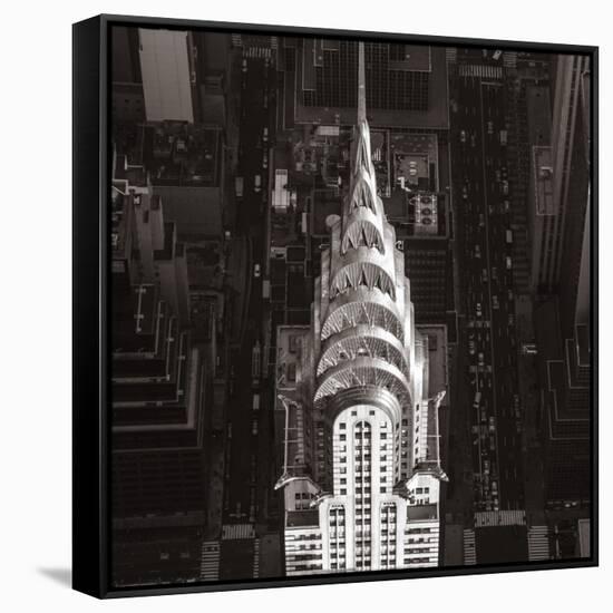 Chrysler Building, Midtown Manhattan, New York City, New York, USA-Jon Arnold-Framed Stretched Canvas