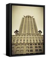 Chrysler Building, Midtown, Manhattan, New York City, USA-Jon Arnold-Framed Stretched Canvas