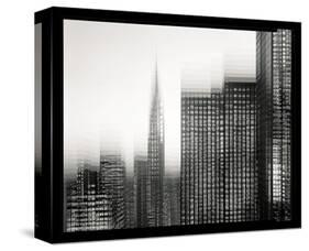 Chrysler Building Motion Landscape #1-Len Prince-Stretched Canvas