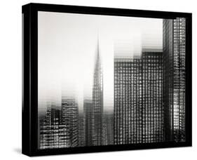 Chrysler Building Motion Landscape #1-Len Prince-Stretched Canvas