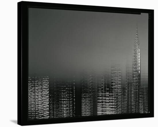 Chrysler Building Motion Landscape #2-Len Prince-Stretched Canvas