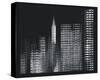 Chrysler Building Motion Landscape #3-Len Prince-Stretched Canvas