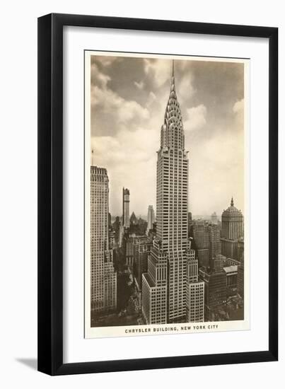 Chrysler Building, New York City-null-Framed Art Print