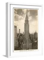 Chrysler Building, New York City-null-Framed Art Print