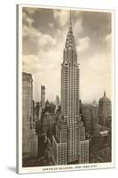 Chrysler Building, New York City-null-Stretched Canvas