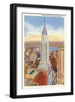 Chrysler Building, New York City-null-Framed Art Print