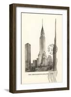 Chrysler Building, New York City-null-Framed Art Print