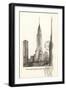 Chrysler Building, New York City-null-Framed Art Print