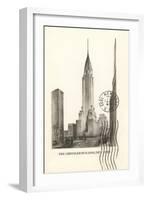 Chrysler Building, New York City-null-Framed Art Print