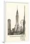 Chrysler Building, New York City-null-Framed Art Print