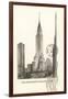 Chrysler Building, New York City-null-Framed Art Print