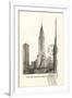 Chrysler Building, New York City-null-Framed Art Print